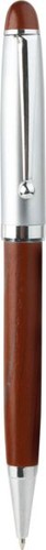 Penna sfera legno con - a, in