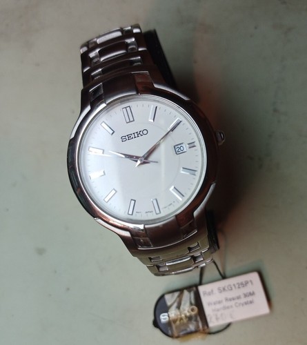 Nos seiko quarzo 38mm 30m - quarzo,
